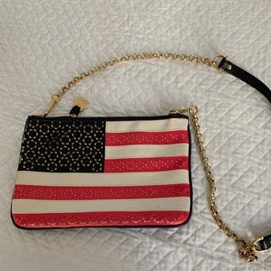 Draper James American Flag Purse